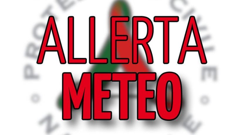 ALLERTA METEO - 12 NOVEMBRE 2019