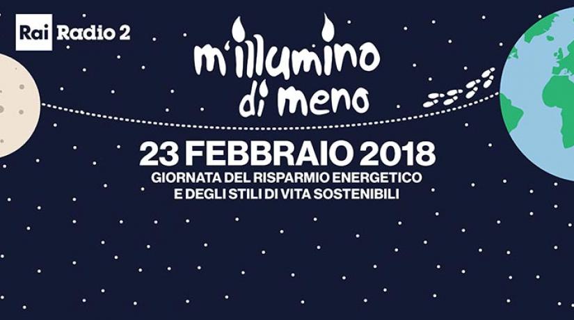 M'illumino di meno 2018